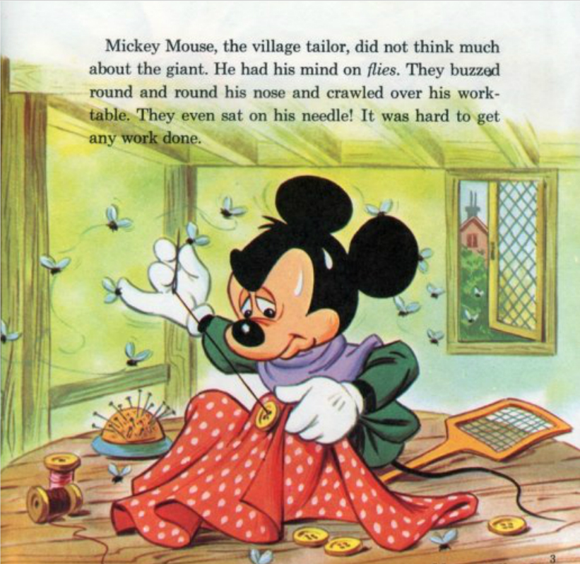 Mickey Mouse, Brave Little Tailor (05),绘本,绘本故事,绘本阅读,故事书,童书,图画书,课外阅读
